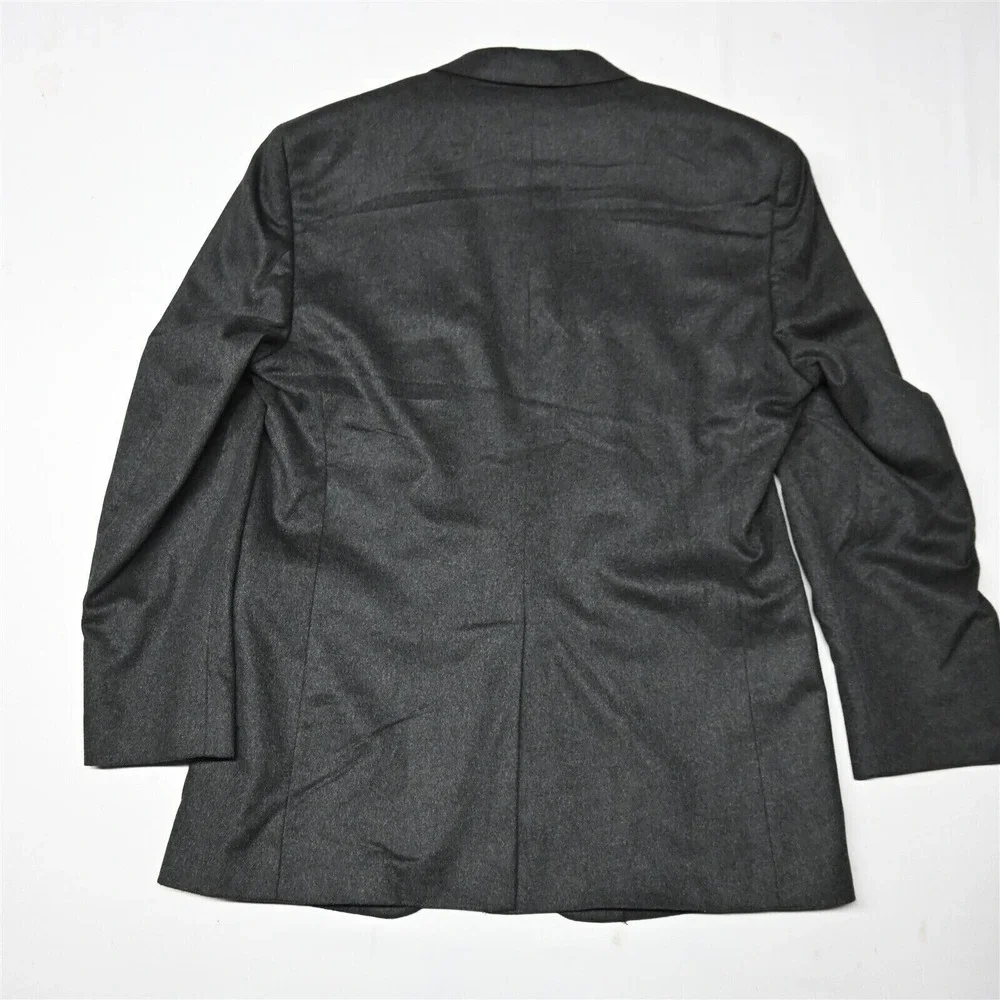Jos A Bank 44L Gray Gordon 100% Cashmere Mens‎ Blazer Sport Coat Jacket